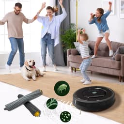 2 paar - Accessoires voor robotstofzuigers - Hoofdborstel voor iRobot Roomba 800- en 900-serie - Vervangende borstel voor modellen 860, 870, 880, 980 - Reinigingsborstel - Reinigingsaccessoires - Diverse kleuren — thumbnail 5