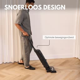 RYER DualForce Vloerreiniger - Draadloze Stofzuiger & Dweil in 1 - Nat & Droog Reinigen - Zelfreinigend - 3 Snelheden - Zelftrekkende werking - 35 min Accuduur - Twee-Tank Systeem - Lichtgewicht — thumbnail 4