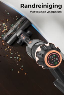 MYBOT S10 VisionPro - Steelstofzuiger - 430W - 34Kpa - 3 Zuigniveaus - Vacuum Cleaner - Steelstofzuiger Draadloos - Zonder Zak - Op Accu — thumbnail 3