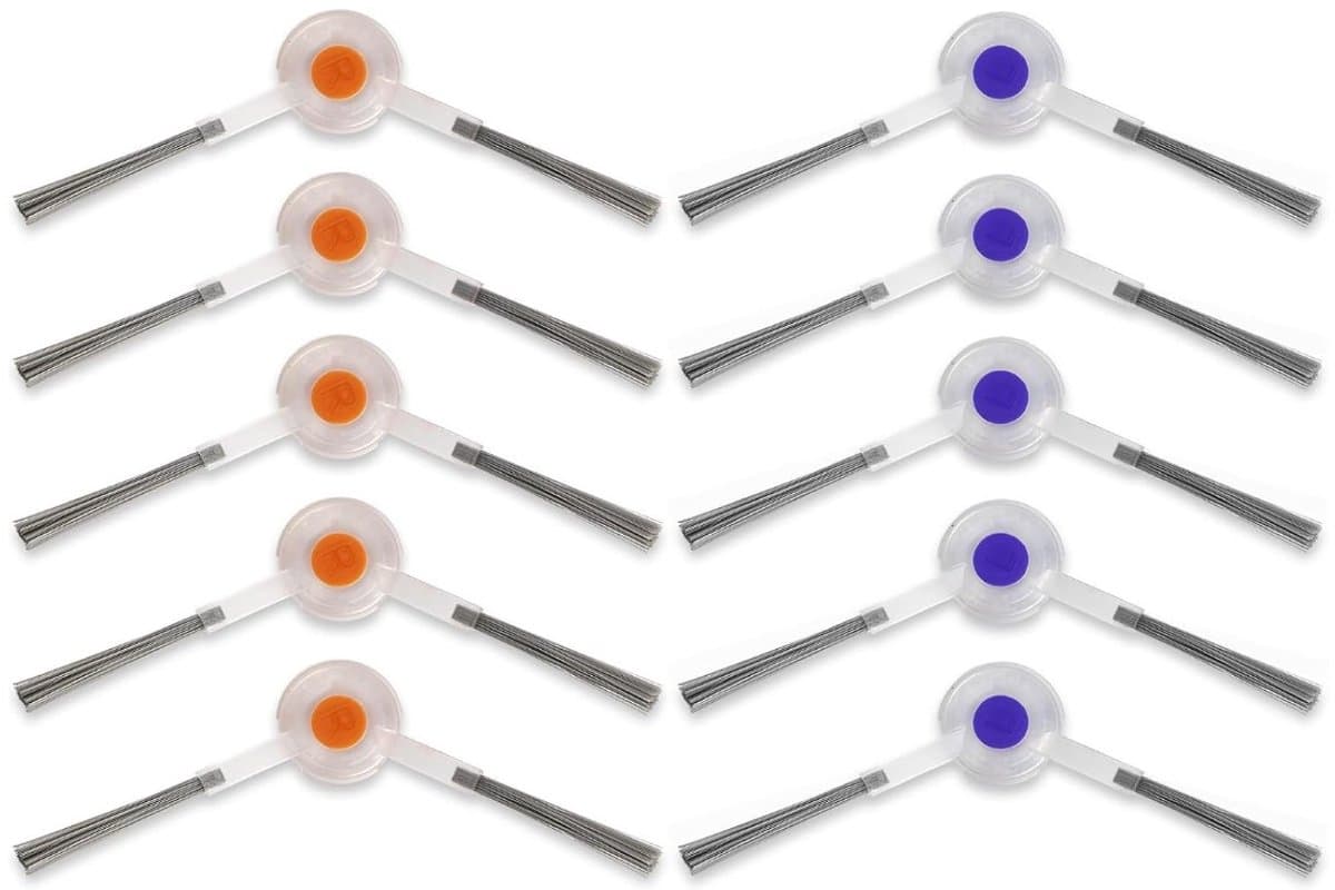 10 x zijborstel compatibel met Narwal Freo / Freo X Ultra Series - hoogwaardige vervanging — afbeelding 1