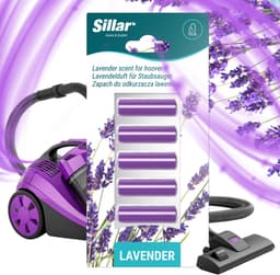 Sillar geurstaafjes voor stofzuiger - stofzuigerverfrisser - geur voor in de stofzuiger - lavendelgeur - 5 stuks — thumbnail 2