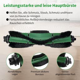 Cosensi - Accessoireset voor Robotstofzuiger - 17-delige set - Hoofdborstel, Schoonmaakdoeken, Filters, Zijborstels — thumbnail 4