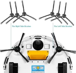 10 accessoires Geschikt voor ZACO V5sPro en V5x robotstofzuigers, en reserveonderdelen die ook Geschikt voor ILIFE V5s Pro, V5s, V5, V3s en V3 robotstofzuigers. — thumbnail 4