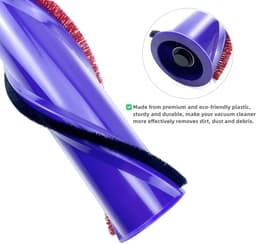 Vervangende rolborstel voor Dyson stofzuigers - Rolborstel voor Dyson V6 en oudere V7 snoerloze stofzuigers, onderdeelnummers: 966821-01, 966084-01 - verpakking van 2 — thumbnail 4