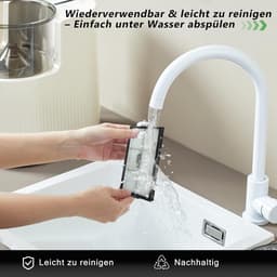 HEPA-filter gescht voor Roborock Saros 10R / G20S Ultra, wasbare vervangingsfilter, accessoires voor robotstofzuiger, stofzuigerfilter, reserveonderdelen, 4 stuks — thumbnail 4