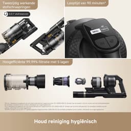 MOVA G70 Complete - Snoerloze Steelstofzuiger met Robotarm - 225 AW Zuigkracht - Telescopische Steel - Anti-klit (Huisdierenharen) - Inclusief Meerdere Opzetstukken — thumbnail 4