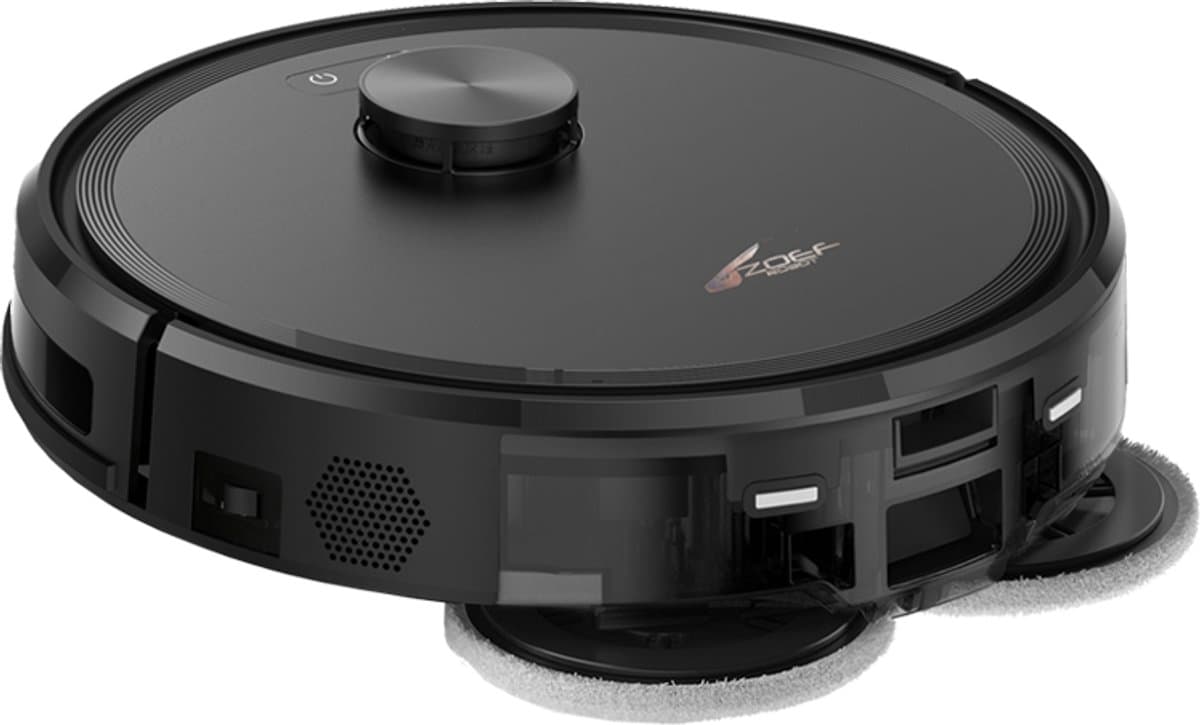 Zoef Robot Bep 5.0 robotstofzuiger met dweilfunctie - geschikt voor dierenharen - roterende mops - 20.000Pa zuigkracht - robotstofzuiger huisdieren - robot vacuum - uitgebreide mapping - verschillende schoonmaakmodi — afbeelding 1
