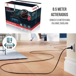 AG3000 - Stofzuiger zonder Zak - 900 Watt - Zuigkrachtregeling- Sterke zuigkracht - Stofzuigers- Compact en licht - makkelijk in gebruik — thumbnail 4