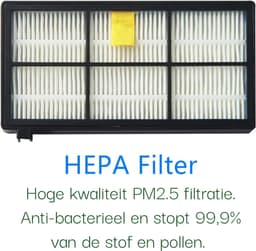 Onderhoudsset geschikt voor iRobot Roomba 800 & 900 set Borstel & HEPA filters zijborstels kit onderdelen reserve vervanging robot stofzuiger — thumbnail 4