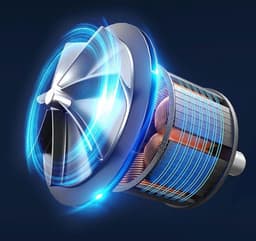 4 In 1 Autoband Inflator Stofzuiger Digitaal Scherm Luchtcompressor Pomp - Luchtpomp Auto, Fiets, Motor & Draagbare Auto Stofzuiger Digitale Display - Nat en Droog — thumbnail 5