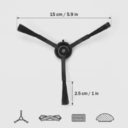 4 stuks serie accessoires zijborstel zijborstels voor Roborock S8 MaxV Ultra Q5 Max+ S8 Pro Ultra S7 MaxV Ultra, Qrevo - ShopVlot — thumbnail 3