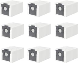 9 stuks stofzakken voor Dreame L10/L10s Pro/L40/L40s/L50/Aqua10 Ultra- L20/X40/X50 Ultra Complete- voor Mova E30/E40/V50/P50/P50s/Z60 Ultra stofzuiger- 3,2 l capaciteit stofzuigerzakken — thumbnail 1