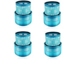 Thredo HEPA Filter geschikt voor Dyson Gen5detect / Gen5 Detect Absolute / Gen5outsize Stofzuigers - Set van 4 Stuks - Wasbaar Uitblaasfilter (SV23) - Vervangt 972352-01