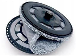 2 x mop pad houder tray ( mop - opzetstuk ) + 2 x mop dweilpads compatibel met Roborock Saros 10R — thumbnail 3