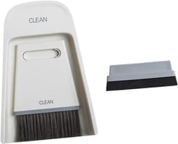 Veegset Stoffer - Mini Bezems - Bureau Schoonmaken - Moeilijke Hoeken - 2 stuks - Wit — thumbnail 5