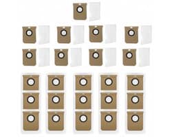 24-delige set stofzakken voor Eufy Clean L60 SES / L60 Hybrid SES / L50 SES robotstofzuigers stofzakken-2,5 liter