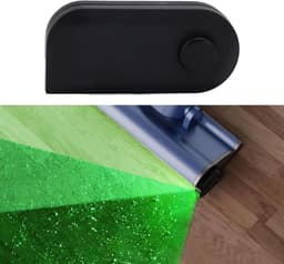 Stofdetector Lamp - LED Lamp - Vloeren Schoonmaken - Groen Licht - 10 x 8 x 3 cm - Zwart — thumbnail 3
