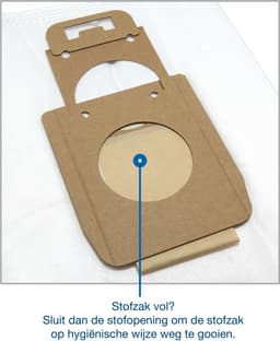 10x Dparts stofzakken geschikt voor Nilfisk Power, Select, Extreme en King stofzuiger series - stofzuigerzakken met 1 filter - stofzuigzak Allergy Special P10 P12 P20 P40 128389187 — thumbnail 3