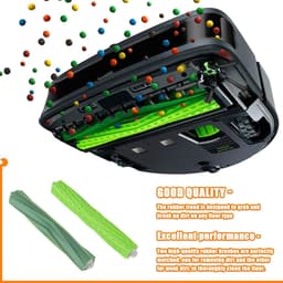 Omgoods - Set van 4 Vervangende Rubber Borstels voor Stofzuiger — thumbnail 3