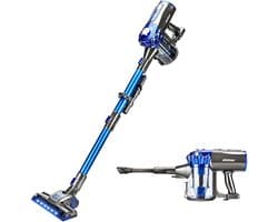 Draadloze Stofzuiger 3-in-1 – Hand- & Steelstofzuiger 150W | Lichtgewicht & Oplaadbaar | Voor Vloeren, Tapijten & Dierenharen