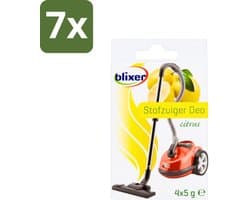 7 x Blixer - Beckmann - Stofzuiger Deodorant - Citrus - 4 Geurverspreiders - Stofzuiger Geur - Citrusgeur - Geurverspreider - Frisse Lucht - Huishoudelijke Geur
