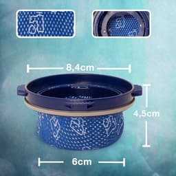 Stofzuiger Filter Set - Geschikt voor Samsung Jet 60 70 70+ 75 75+ 90 - Vervangende Hepa Filters voor Zakloze Stofzuiger - High-Performance Fijnstof Filters - Wasbare - Herbruikbare Stoffilters - voor Maximale Zuigkracht - 2 Stuks — thumbnail 2