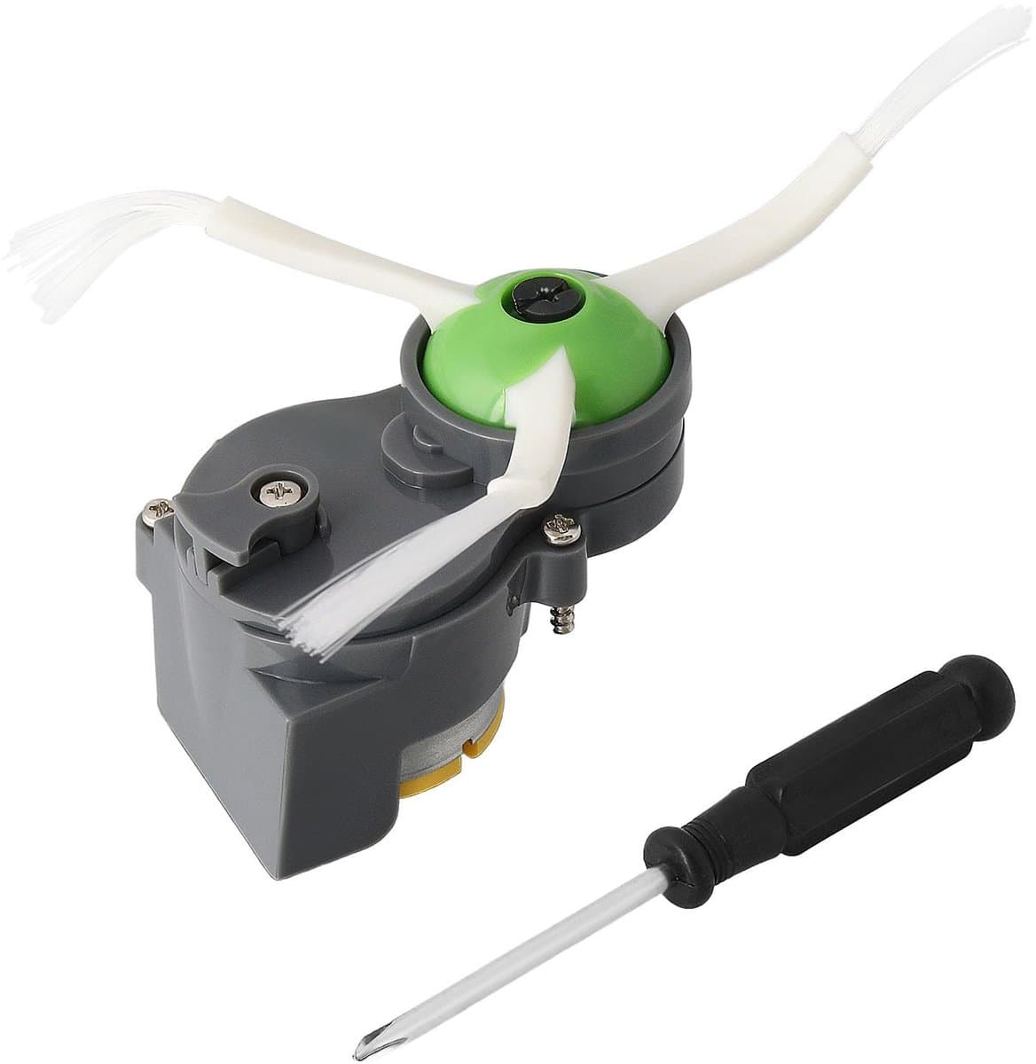 Dailygoods- Zijborstel Motor Module Vervanging - Compatibel met Roomba E5/E6/i3/i4/i5/i6/i7 - Reinigingsbereik 60x40mm - Borstellengte 31mm - Krachtige Motor - Geschikt voor 500/600/700/800/900 Series - Robotstofzuiger — afbeelding 1