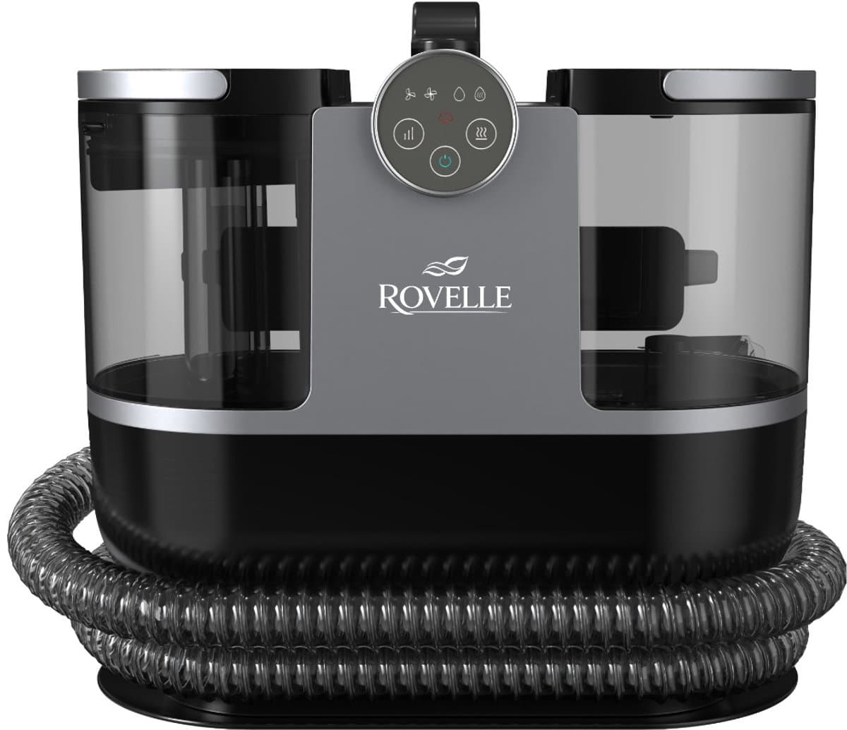 Rovelle 3 in 1 Tapijtreiniger - Vlekkenreiniger - Zetelreiniger - Bank Reiniger - Stoomreiniger Bank - Meubelreiniger - Warm & Koud Stoomsysteem - Voor Tapijt, Bank & Autobekleding - 1200W — afbeelding 1
