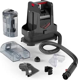 QORA® Tapijtreiniger machine - Tapijtreiniger - Tapijtreiniger apparaat - Zwart - ‎16cm x 29cm x 27cm — thumbnail 2