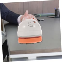 Mini Stofzuiger - Bureau Reiniger - Bureau Schoonmaken - Compact Ontwerp - 9x9x9 cm - Zwart — thumbnail 3