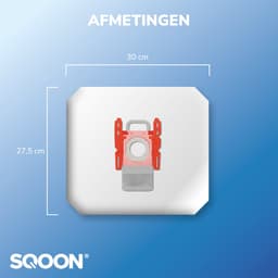 SQOON® Accessoireset geschikt voor Bosch Serie 8 In’genius – 8x G ALL Stofzuigerzakken + HEPA Uitblaasfilter + Motorfilter – Geschikt voor BGL8SIL5, BGL8X329, BGL8PRO2, BGL8PET1 en meer — thumbnail 4