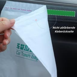 Auto Vuilniszakken - Wegwerp Prullenbak - Interieur Schoonhouden - Zelfklevende Bevestiging - 100 Stuks - Normaal — thumbnail 5