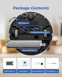 PromoHome T90 PRO Omni-accessoires voor ECOVACS DEEBOT T90 PRO Omni/T90 Omni/X12 PRO Omni, set 23-delig — thumbnail 4