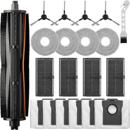 Vervangingsset accessoires voor Dreame L10s Pro Ultra Heat, L10s Ultra Gen 2, X30 Ultra, Mova E30 Ultra – 1 hoofborstel, 4 zijborstels, 4 HEPA-filters, 4 doekjes, 6 stofzakken — thumbnail 1