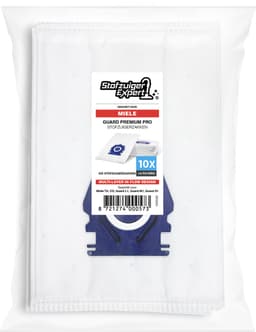 10x PREMIUM PRO 3D Stofzuigerzakken Geschikt voor Miele GUARD - 10 Stofzakken + Hygiëne en Motor filter meegeleverd! Premium kwaliteit zakken - Cat & Dog - Anti Allergie -Geschikt voor o.a. Miele GUARD L1, M1, S1 — thumbnail 2