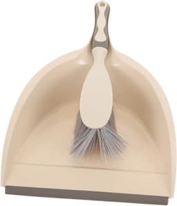 Mini Stoffer Set - Kleine Bezem Stofblik - Desktop Schoonmaken - Compact Ontwerp - 33 cm - Wit — thumbnail 1