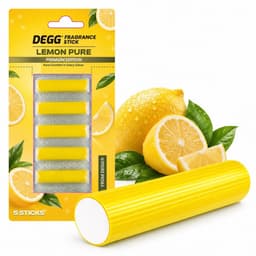 DEGG® – Geurstaafjes voor Stofzuiger – Lemon Pure – Verfrist tijdens het Stofzuigen – 5 Stuks — thumbnail 1