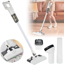 Draadloze Handstofzuiger Met 7000 Pa Zuigkracht 210 ml Watertank En 2600 mAh Accu - Ergonomisch Lichtgewicht USB-C - Nat Dweilen En Stofzuigen Voor Hardhouten Vloeren, Tegels En Tapijt — thumbnail 1
