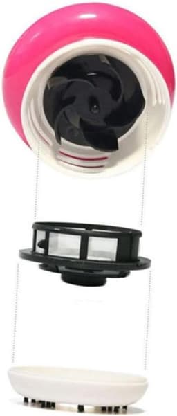 Efficiënte Mini Handstofzuiger Nat en Droog, Draagbare Schrobber voor Keukenbladen, Tafels en Kantoor, Laag Geluid, Eenvoudig Te Reinigen — thumbnail 5