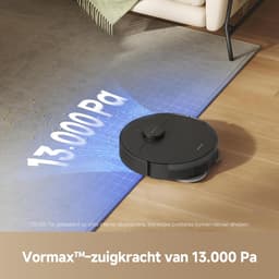 Dreame L10s Pro Gen 3 - Robotstofzuiger met Dweilfunctie - Krachtige Tapijtreiniging - Objectdetectie en vermijding - Geschikt voor huisdierharen Zwart — thumbnail 5