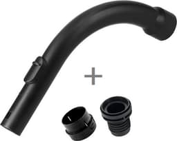 Handgreep met reparatieset geschikt voor Miele Complete C3, C2, HS11, Cat & Dog, Black Pearl, Black Diamond, Compact C1, Compact C2, S8000, S6000, S5000, S4000, S2000, S700, S600, S500, S400, S300, S200 - stofzuiger - pistoolgreep - handvat — thumbnail 2