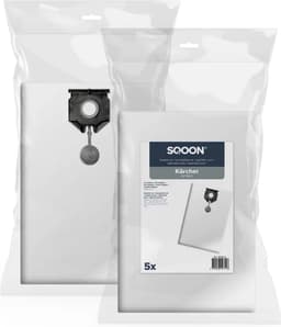 SQOON® Stofzuigerzakken Geschikt voor Kärcher NT30/1 Series – Vervangt Model 2.889-154.0 – 5 Stuks — thumbnail 2