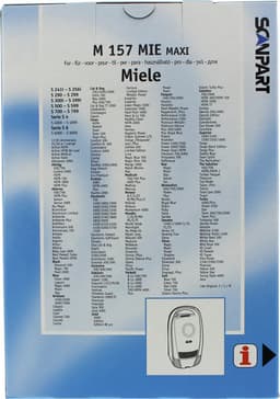 CleanBag stofzuigerzakken 12 stuks - Geschikt voor Miele S241-256i, S290-S299, S300i-S399, S500-S578, S700-S799, S4000-S4999, S6000-S6999, Compact C1, Compact C2 & Complete C1 - FJM - Inclusief 2 filters - Alternatief - Maxipack - Voordeelpak — thumbnail 2