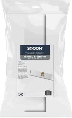 SQOON® Stofzuigerzakken Geschikt voor Nilfisk & Electrolux GD930 / E22 / UZ930 - Vervangt Originele Zak - 5 Stuks — thumbnail 2
