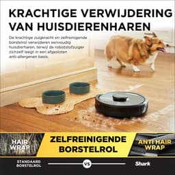 Shark Matrix Plus 2-in-1 Robotstofzuiger met Dweilfunctie en Laad/Leegstation - 360° LiDAR Sensor - Huisdieren - Dweilrobot - 2024 Model - RV2620WAEU — thumbnail 5