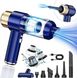 13000 Pa Accu Handstofzuiger - Oplaadbaar en Draagbaar - Met LED Licht - Draadloos - Accessoires voor Huis Auto Keuken Dierenharen — thumbnail 1