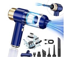 13000 Pa Accu Handstofzuiger - Oplaadbaar en Draagbaar - Met LED Licht - Draadloos - Accessoires voor Huis Auto Keuken Dierenharen