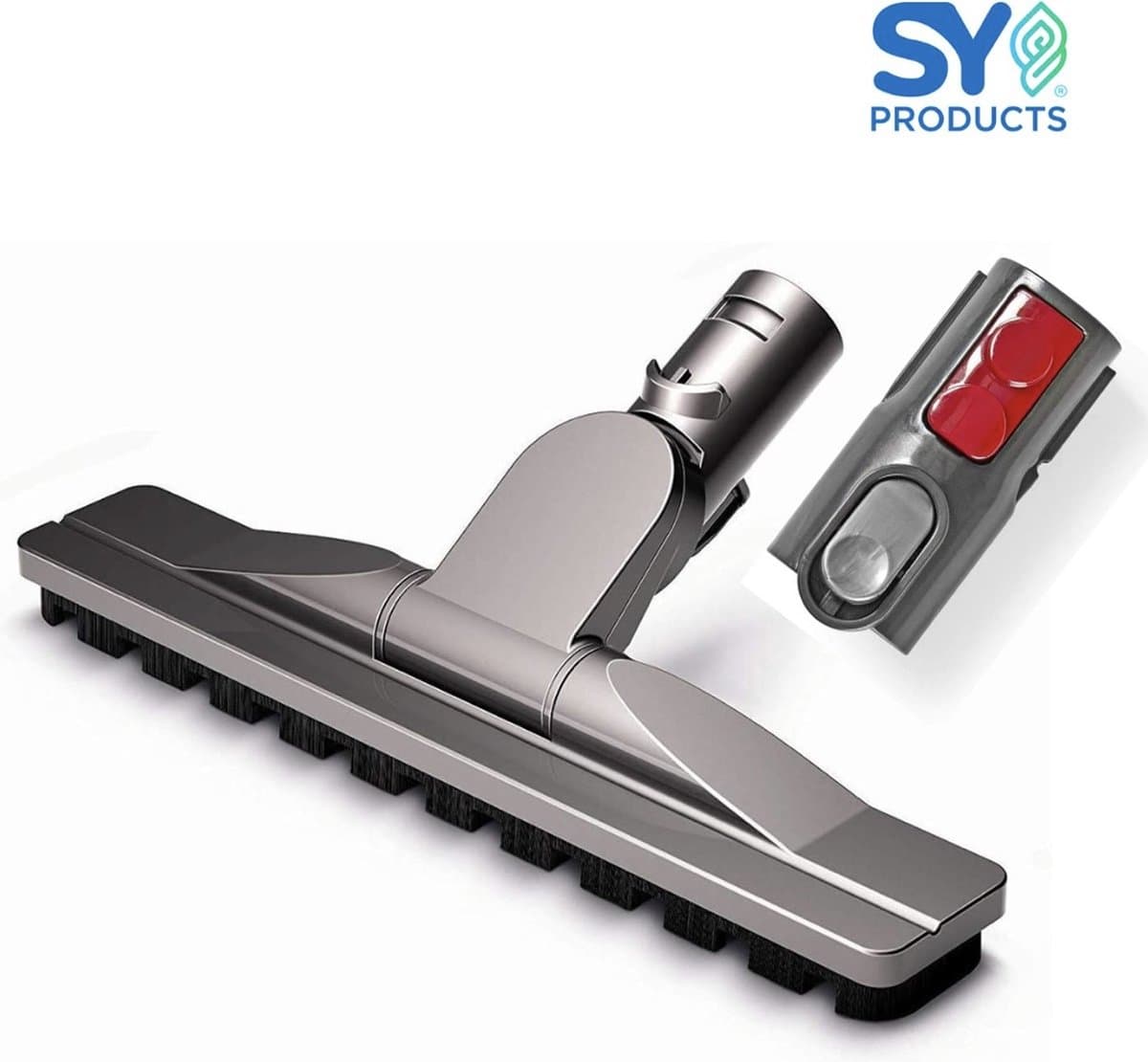 Parketborstel voor Parket, Laminaat, PVC, Zeil en Vinyl – Stofzuigermond – – Stofzuigervoet – Stofzuigerborstel - Geschikt voor Dyson Big Ball, CY22, CY23, CY26, CY28 — afbeelding 1