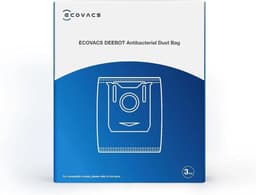 ECOVACS - DEEBOT X2 Omni, X5 Omni, T30 Omni en T30 Pro Omni - Antibacterieel Stofzuigerzak - 3 liter - 3 zakken — thumbnail 1