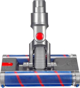 Dual Head Zuigmond met zachte roller - Soft Doek Roller Borstel - geschikt voor Dyson V7 / V8 / V10 / V11 / V15 Series Steelstofzuigers — thumbnail 5